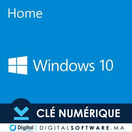 Licence Windows 10 Home Maroc authentique et garantie