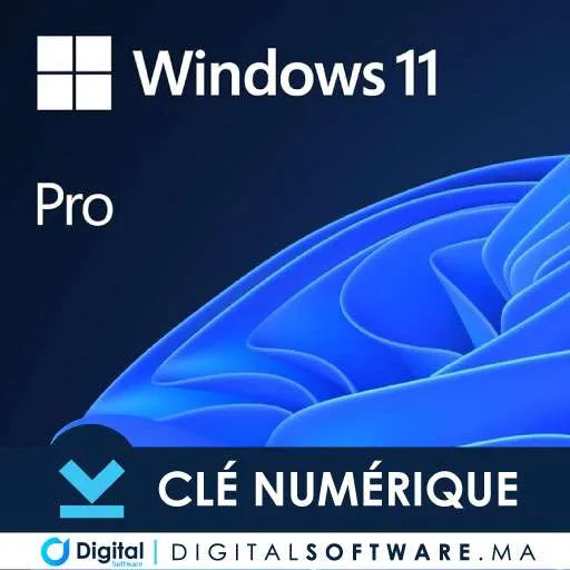 Licence Windows 11 Pro Maroc authentique et garantie