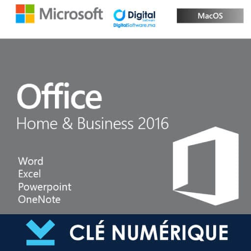 Office 2016 Home Business Mac Maroc – Licence Authentique & Réutilisable