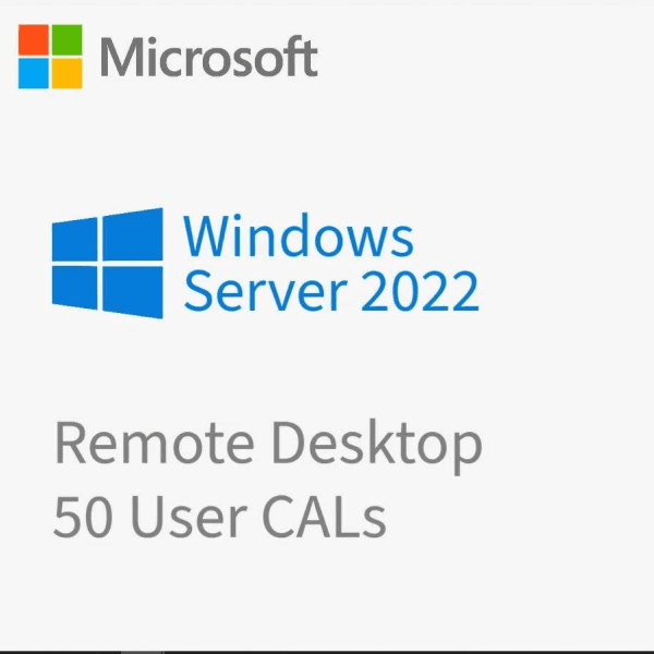 Windows Server 2022 CAL Maroc – 50 Utilisateurs ou Périphériques